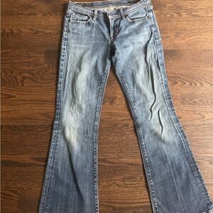 Citizens of Humanity size 28 Jeans Low Waist Bootcut light Wash